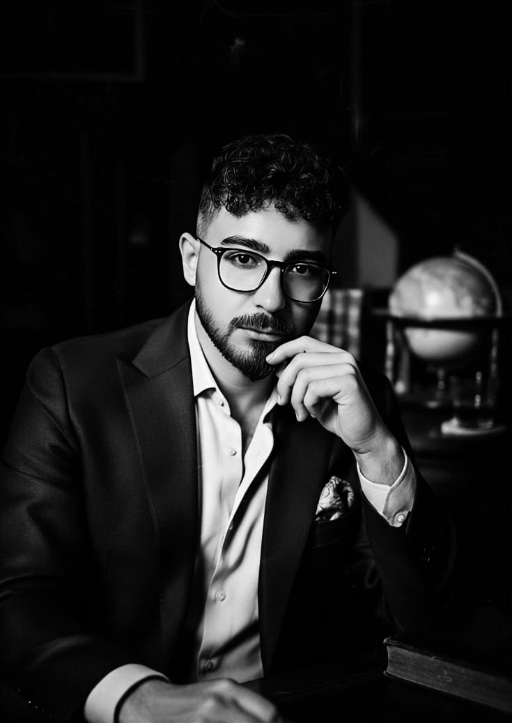 Portrait of Mert Can Savaş, Co-Founder of Lunarie